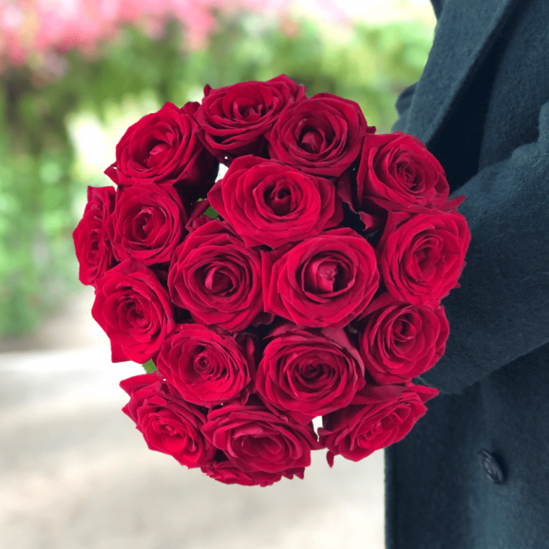 Bouquet De Rose Rouge Paris